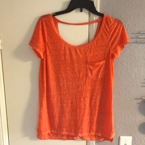 American Eagle Outfitters cut out back loose tee